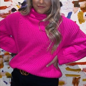 Hot Pink Sweater
